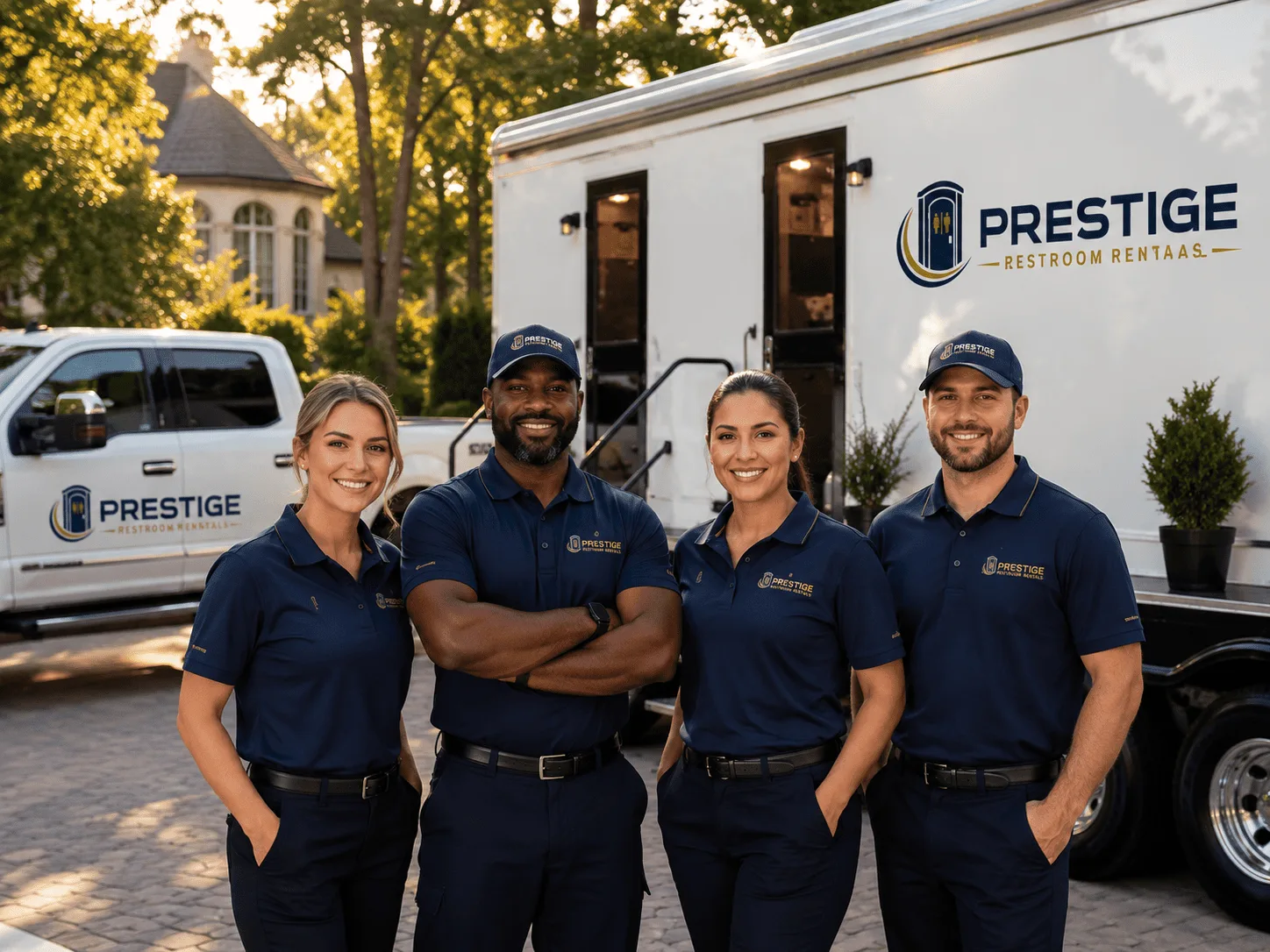 Trusted Luxury Portable Restrooms company in Milan, OH